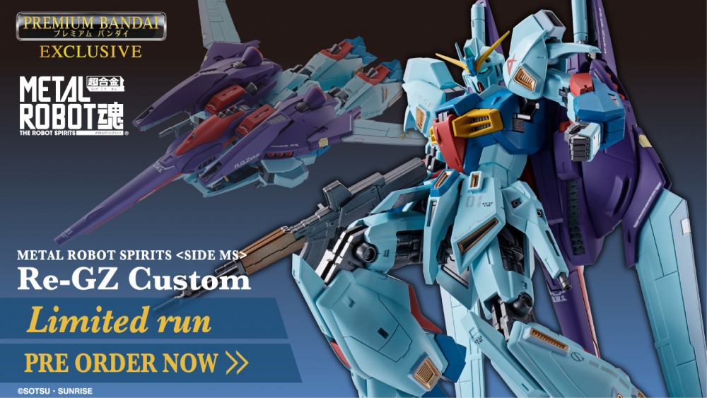 PREMIUM BANDAI】Order for METAL ROBOT SPIRITS ＜SIDE MS＞ Re-GZ
